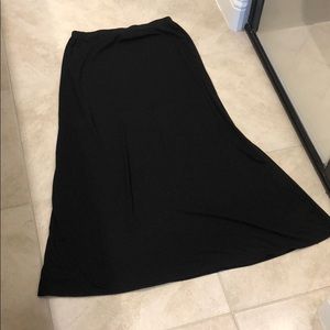 Black Maxi Skirt